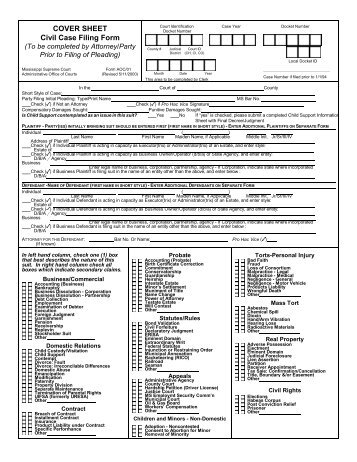 domestic relations mississippi ucc 1 form