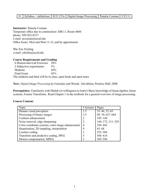 Ucsd ece courses outlet