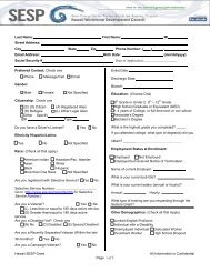 Scholarship Application Form