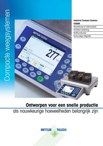 Brochure ICS685 - METTLER TOLEDO