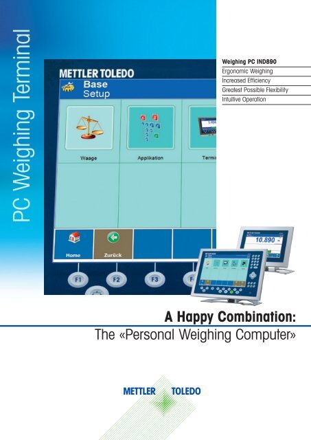 IND890 Brochure - METTLER TOLEDO