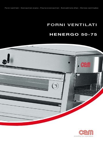 FORNI VENTILATI HENERGO 50-75 - Europages