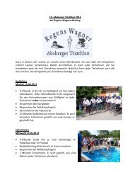 Triathlon-Ausschreibung (PDF) - Regens Wagner Absberg