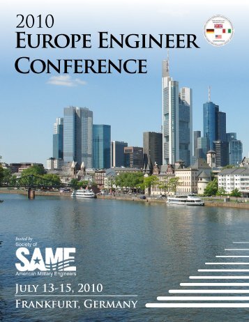 2010 Europe Engineer Conference - Society of American Military ...