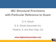 Ghosh Seismic Code Presentation, FEB 2013