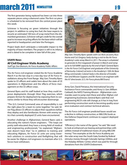 march 2011 NEWSLETTER - Chapter - Society of American Military ...