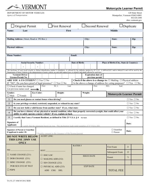 M1 permit deals