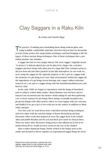 Clay Saggars in a Raku Kiln - Ceramic Arts Daily