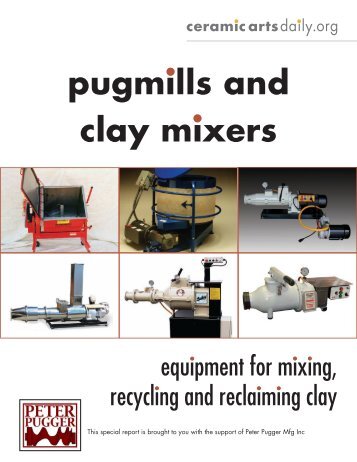 pugmills and clay mixers - Ceramic Arts Daily