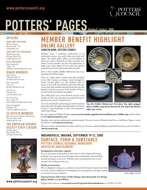 Volume8. Issue4 - Ceramic Arts Daily
