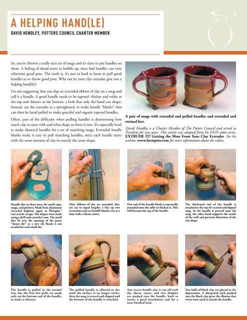 Volume8. Issue4 - Ceramic Arts Daily