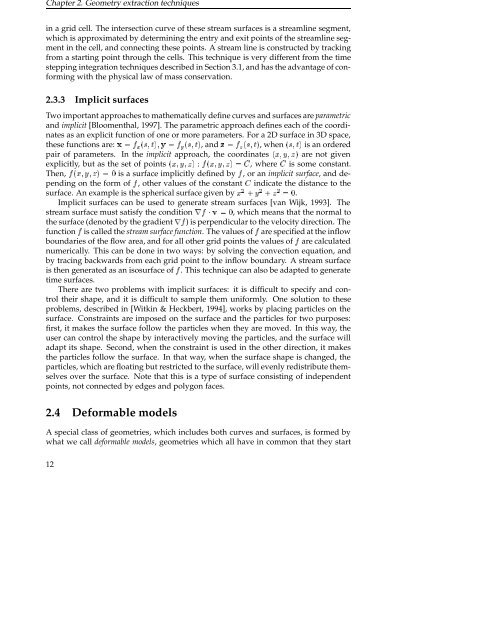 Chapter 4 Vortex detection - Computer Graphics and Visualization