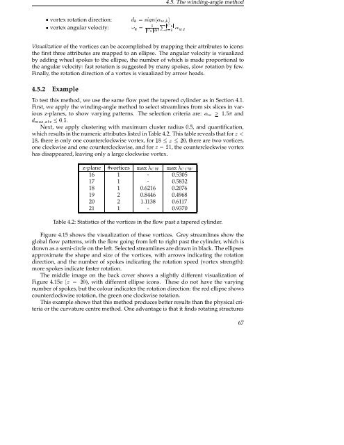 Chapter 4 Vortex detection - Computer Graphics and Visualization