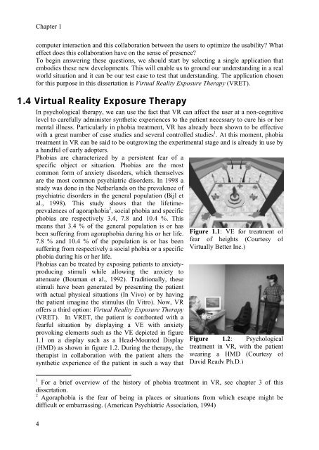 Human-Computer Interaction and Presence in Virtual Reality