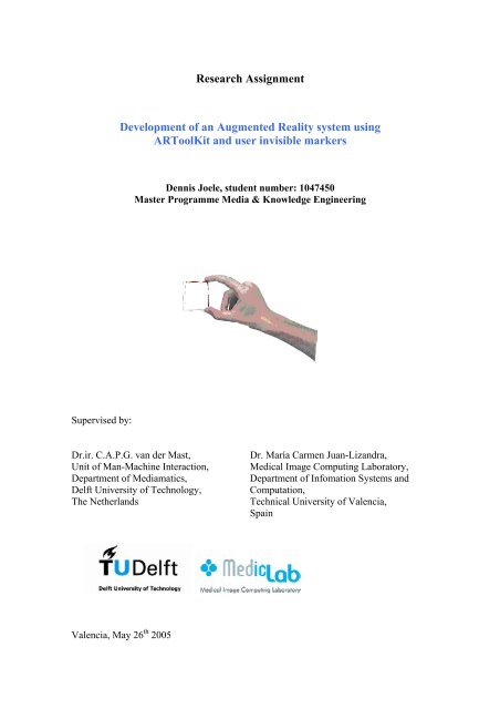 Development of an Augmented Reality system using ARToolKit