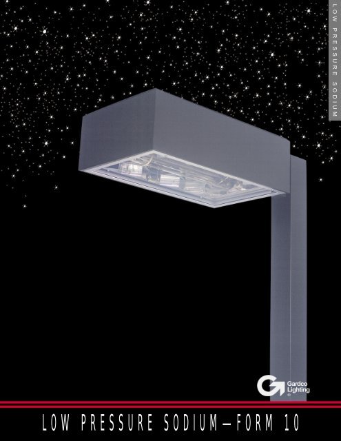 Low Pressure Sodium - Form 10 Brochure - SESCO Lighting