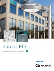 Circa LED Brochure - Gardco Lighting