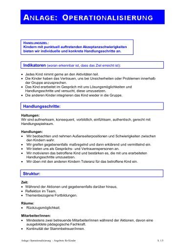 ANLAGE: OPERATIONALISIERUNG - aktuell