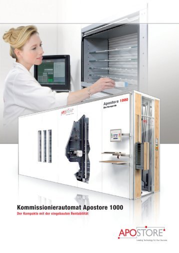 Kommissionierautomat Apostore 1000 - Apostore.de