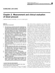 Chapter 2. Measurement and clinical evaluation of blood pressure