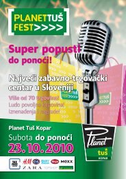 Nakon 21 sati - Planet TUŠ Koper