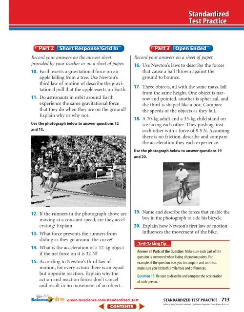 Chapter 23: Newton's Laws of Motion