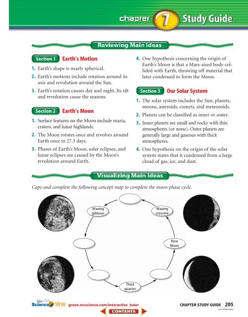 Chapter 7: Earth in Space