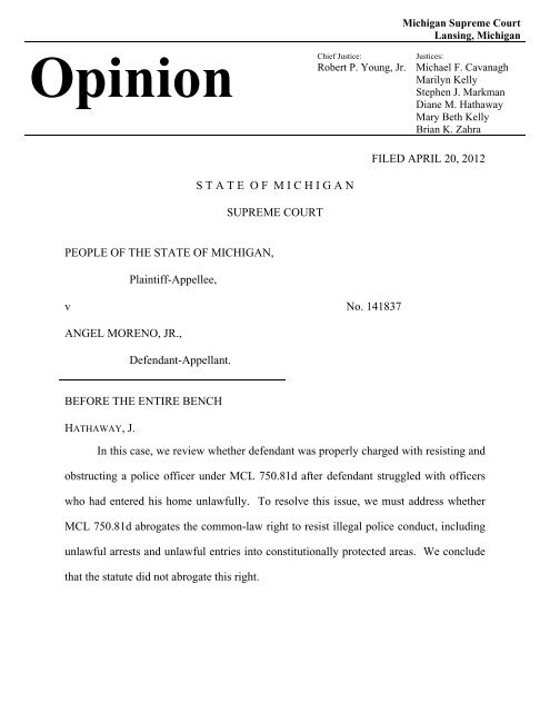 141837-Opinion - Michigan Courts - State of Michigan