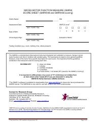 Download - Motor Growth Measures - CanChild Centre for ...