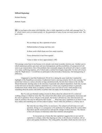 essay comparing two poems