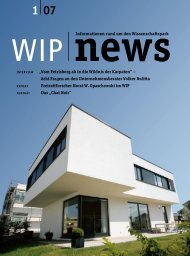 Ausgabe 1 - wip – wissenschaftspark trier