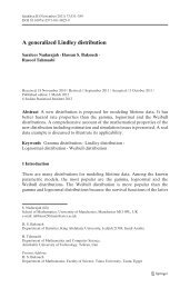 A generalized Lindley distribution - Sankhya - Indian Statistical ...