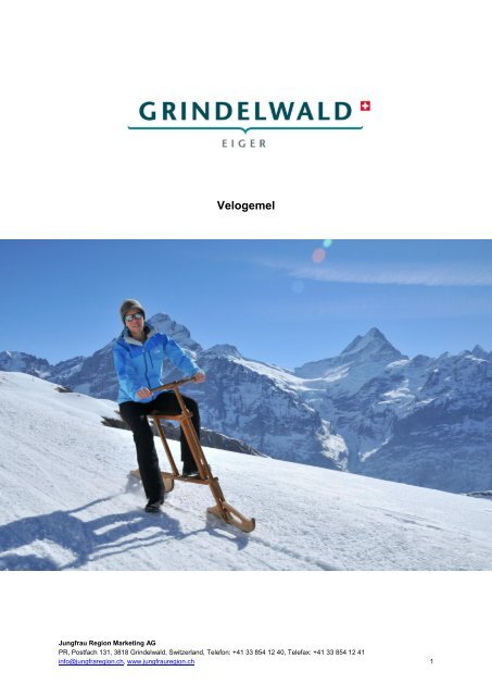 Velogemel - Grindelwald