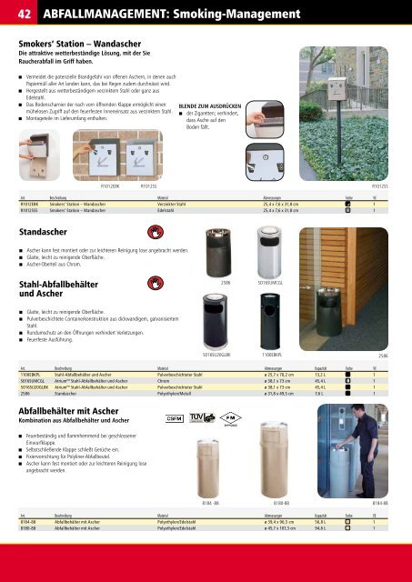 PRODUKTKATALOG Erfah - Rubbermaid Commercial Products