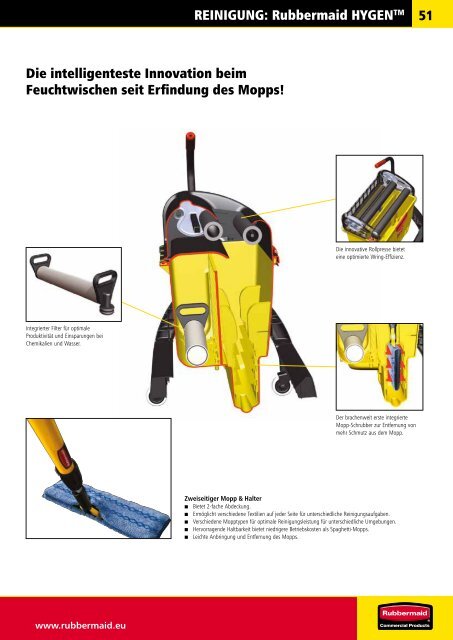 PRODUKTKATALOG Erfah - Rubbermaid Commercial Products