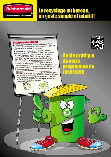recyclage. - Rubbermaid Commercial Products
