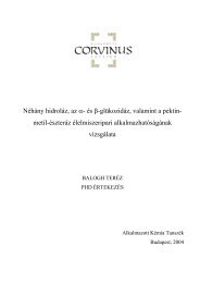 The thesis - Budapesti Corvinus Egyetem