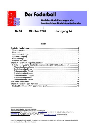 Nr.10 Oktober 2004 Jahrgang 44