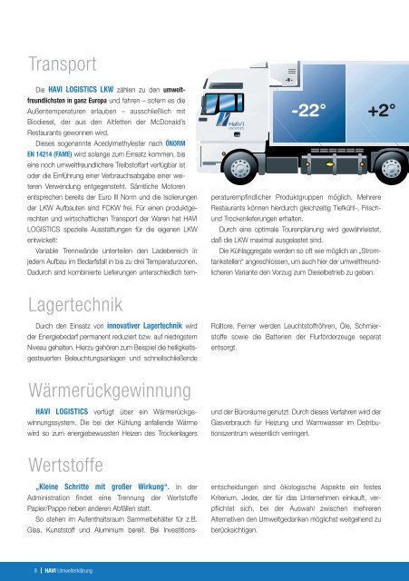 Umwelterklärung - Media – HAVI Logistics