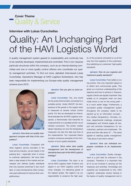 3180,3 kB - Media Center - HAVI Logistics