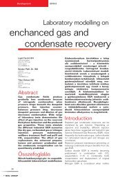 enchanced gas and condensate recovery - Publicatio