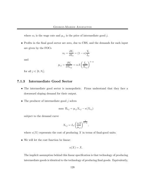 14.451 Lecture Notes Economic Growth