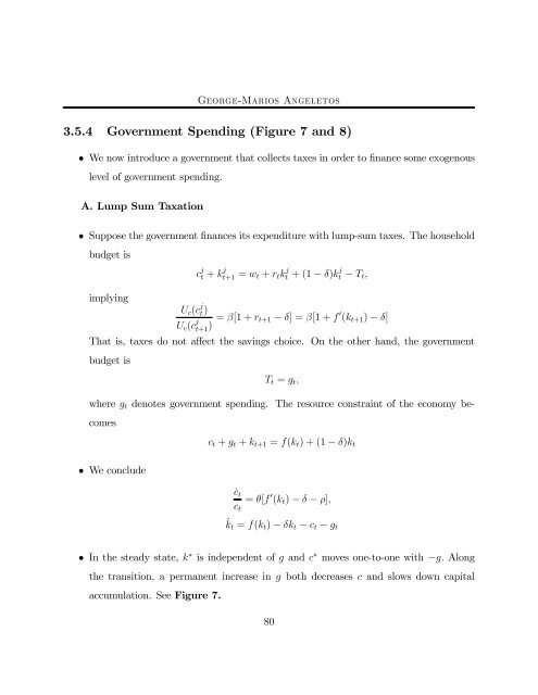 14.451 Lecture Notes Economic Growth