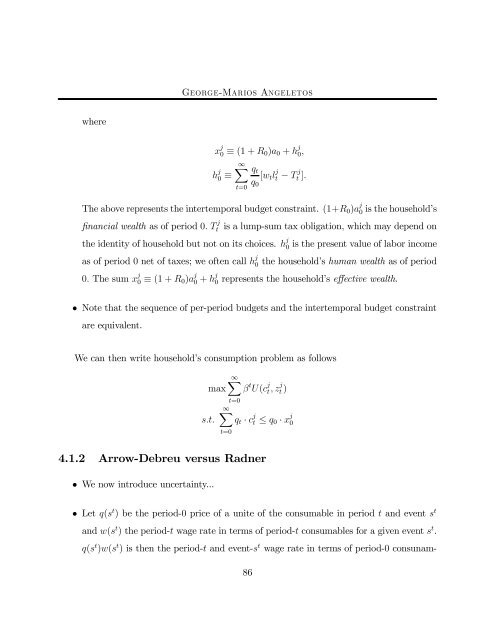 14.451 Lecture Notes Economic Growth