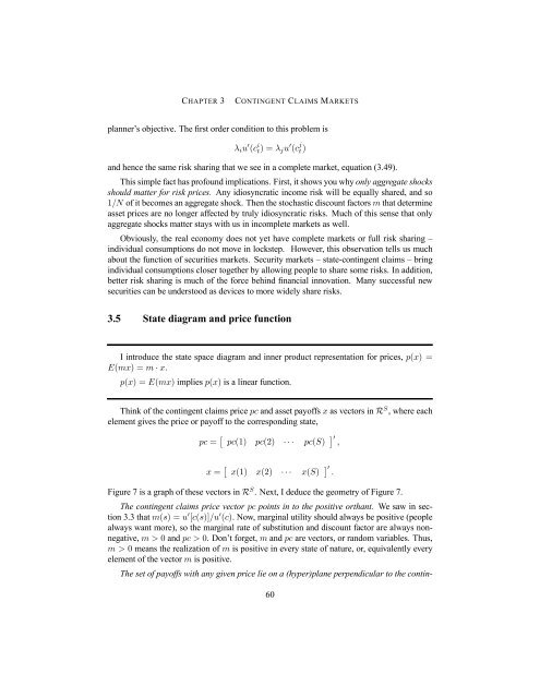 Asset Pricing John H. Cochrane June 12, 2000