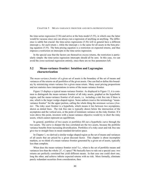 Asset Pricing John H. Cochrane June 12, 2000