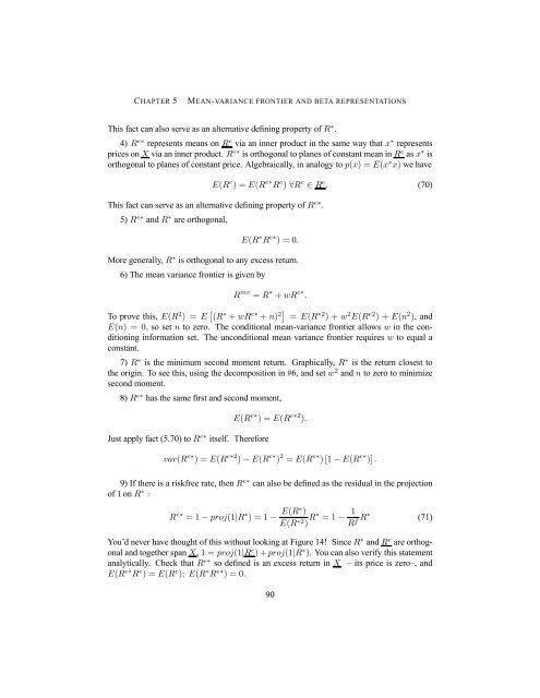 Asset Pricing John H. Cochrane June 12, 2000