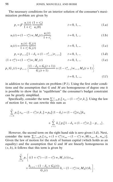 On the Optimal Taxation of Capital Income