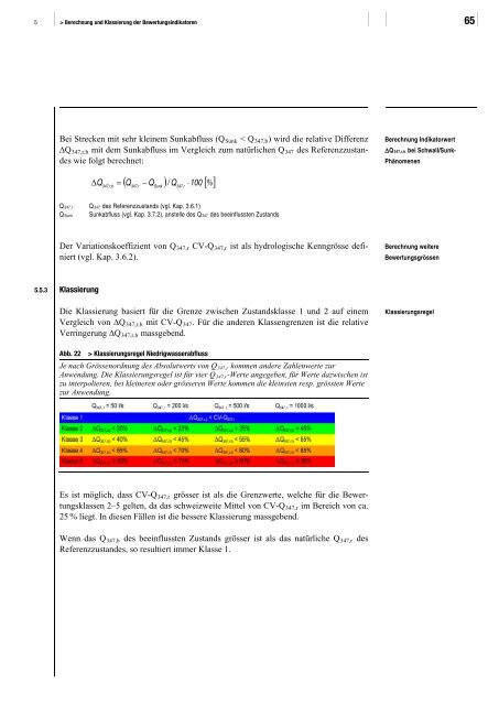 Methoden zur Untersuchung und Beurteilung der ... - Bafu - CH