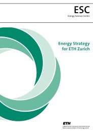 Energy Strategy for ETH Zurich